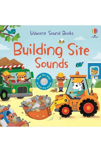 Usborne Παιδικό βιβλίο - Building Site Sounds