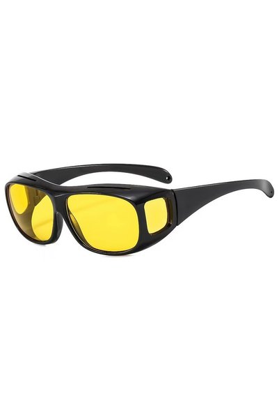 Flippy Night Vision Glasses, Flippy, Polarized, for Driving, Cycling, Over Gl...