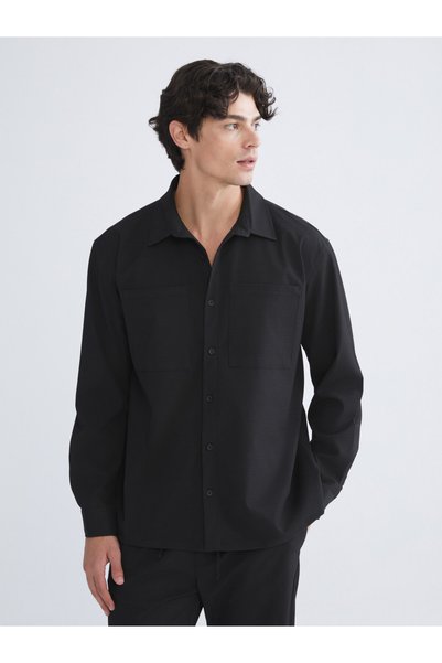 LC Waikiki Quality Parts from Çelebi Store Long Sleeve Shirt Collar Pack Men'...