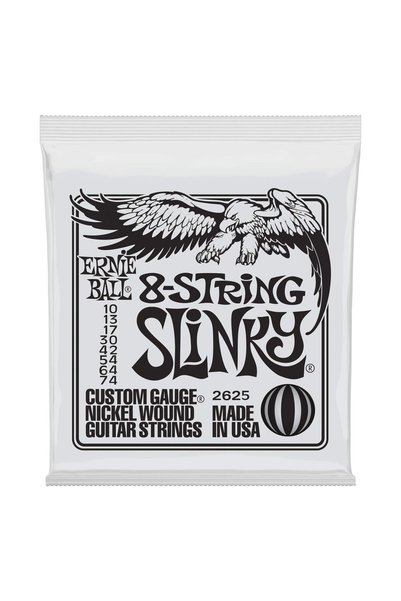 Ernie Ball Slinky 8 Telli Nikel Elektro Gitar Telleri, Ölçü 10-74