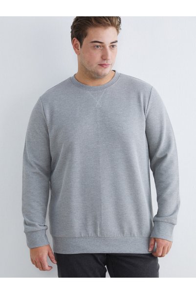 LC Waikiki Quality Parts from Çelebi Store Zero Roba Yaka Men's Sweatshirt