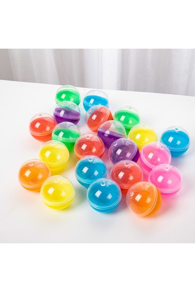 Choice 50pcs 50PCS 35mm DIY Hollow Balls Plastic Ball Fillable Bauble Ornamen...