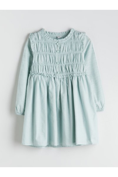 LC Waikiki Trendy Picks from Kübra Butik: Girls' Dress with a Round Neckline ...