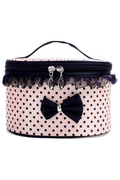 Choice pink Random Organizer Bag Creative Cylinder Compressible Miscellaneous...
