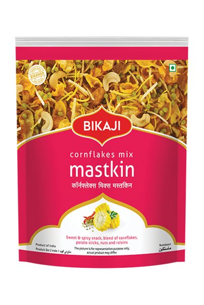 Bikaji Mastkin (Cornflakes Mix.) 200g | Crispy Indian Snack Mix