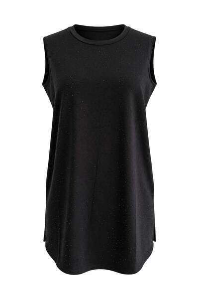 Moodbasic SERPME TAŞLI SIFIR KOL TSHIRT