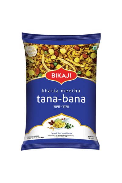 Bikaji Khatta-Meetha Sweet & Sour Mix 200g | Crispy Indian Snack Mix