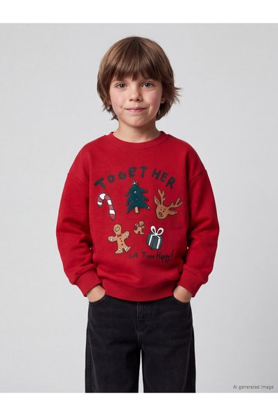 LC Waikiki High-Quality Items from Çelebi Store: New Year-Themed Thick Sweats...