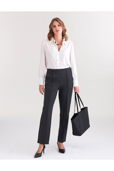 Marks & Spencer Straight Leg Örme Pantolon