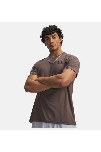 Under Armour UA Sportstyle LC Braunes Herren-T-Shirt 1326799-200