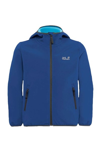 Jack Wolfskin Geacă softshell pentru copii Fourwinds-Blue-140