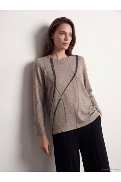 LC Waikiki Quality Pieces from Çelebi Store Zero Roba Collar Embroidered Blouse