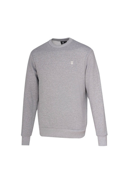 hummel T-Pulse Male Co Regular Neck Gri Men's Sweatshirt 922442-2006