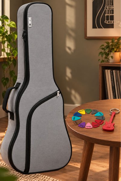 Midex Cs-39 Case Klasik Gitar Soft Case Gigbag Kalın Çanta Kılıf (PENA HEDİYELİ)