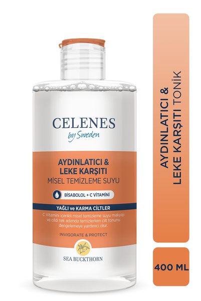 celenes by sweden Sea Buckthorn Oil & Combination Micellar Cleansing Water, 4...