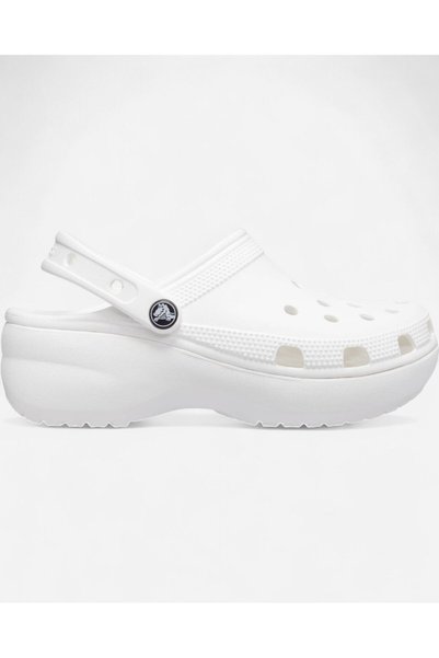 Crocs Classic Platform Clog W Kadın Beyaz Terlik 206750100