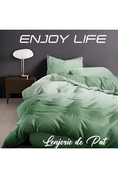 Ralex Lenjerie pat Finet Enjoy Life 6 piese cu husă saltea 160x200 sau 180x20...