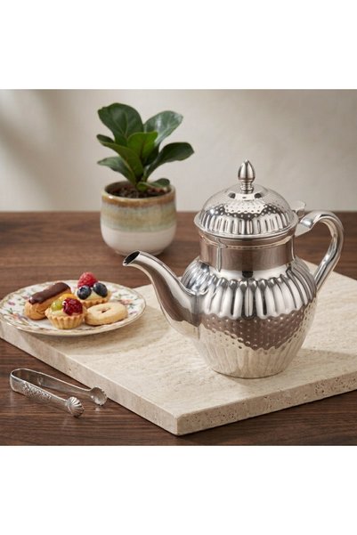 ROYALFORD 600ml (24oz) Prima Stainless Steel Tea Kettle RF13160 Drip Free Pou...