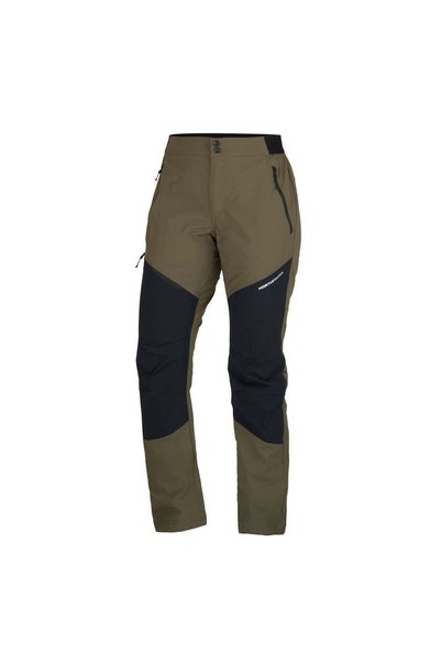 NORTHFINDER Pantaloni de trekking pentru bărbați Fiorenzo-Maroon-S