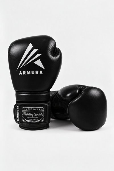 ARMURA Fanaticus 4.0 Mănuși de box negre