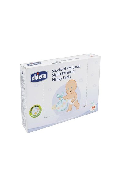 Chicco Pungi parfumate pentru scutece, 50 buc.