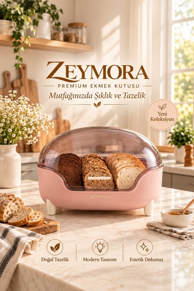 ZEYMORA MAKEUP ORGANİZER ZEYMORA EKMEK SEPETİ VE SUNUM FANUSU