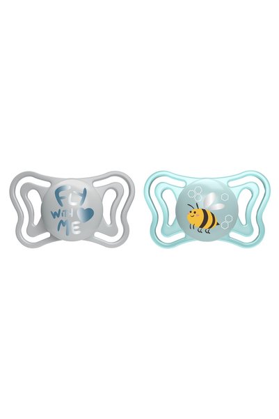 Chicco Suzetă PhysioForma Light, 2 bucăți, albastru, 2-6 luni