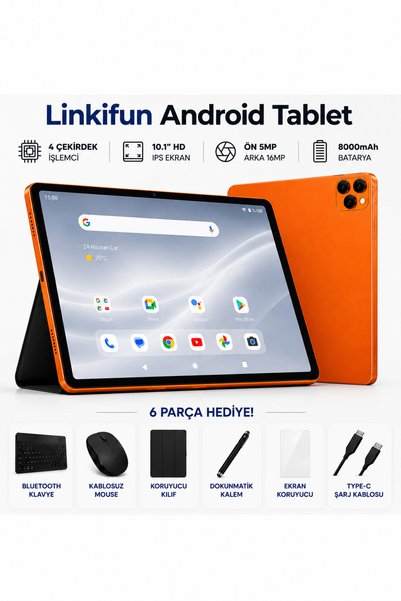 linkifun OnePad 10 | 10.1" HD IPS Tablet | 8000mAh | Android