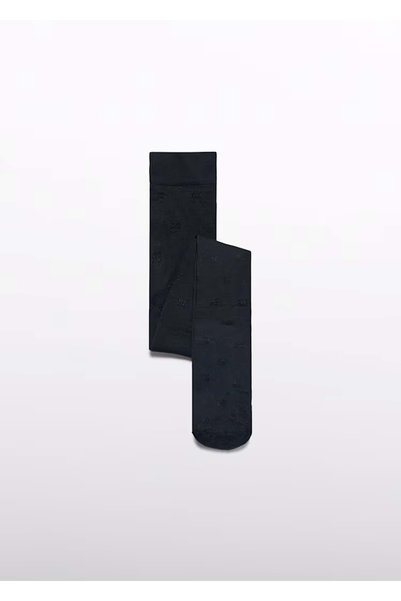 MAYORAL Abel & Lula Girls' Tights Black