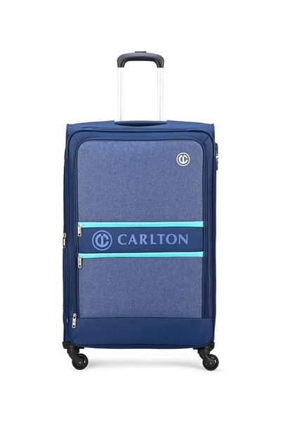 Carlton حقيبة سفر متوسطة الحجم أباتشي بلس سوفتسايد 4W 69 سم - أزرق