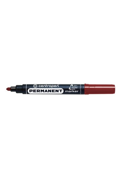 CENTROPEN Μαρκαδόρος Μόνιμος Καφέ Στρογγυλή Μύτη 2.5mm 8566