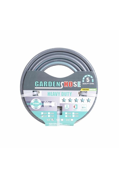 Z-Tools Furtun de grădină, ranforsat, cu inserție de 1/2, 15 metri, flexibil,...