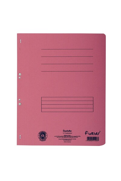 Exacompta Cardboard File Folder 1/1 Red Falken/Exacompta