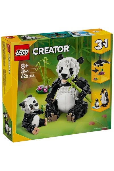LEGO ® Creator 3 in 1 - Animale salbatice: Familia de ursi panda 31165, 626 p...