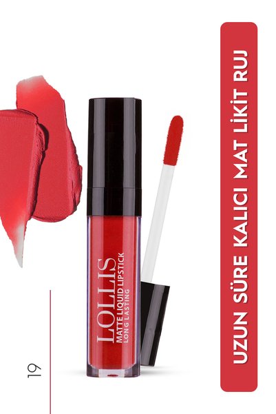 Lollis Matte Liquid Lipstick Matte Liquid Lipstick Long Lasting 19