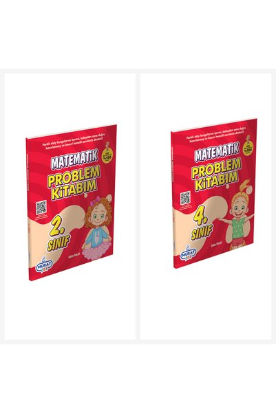 Murat Yayınları 3.sınıf Matematik Ve 4.sınıf Matematik Problem Kitap Seti.