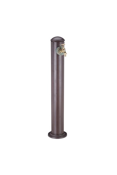 Relaxdays Robinet de grădină, 3/4 inch, aluminiu, 91x17cm, verde, set de 2 bu...