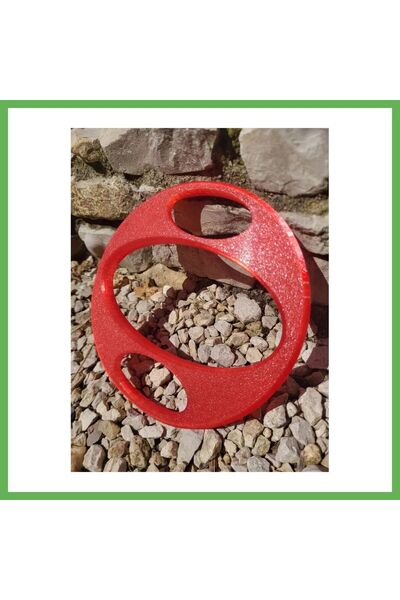 TheGencoo 3D Printed Tpu Dog Frisbee, Flexible Ring Dog Toy, 20 Cm, for Throw...