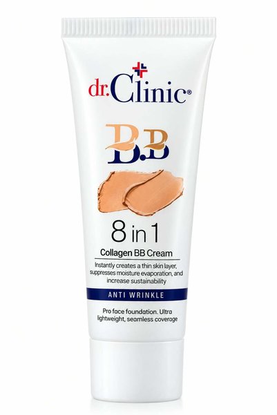 Dr. Clinic 8 in 1 Collagen Bb Cream 30 ml – Moisturizing and Skin Tone Evenin...