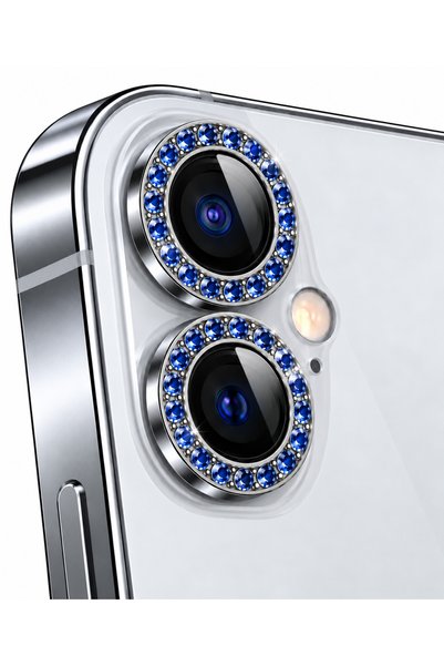 Sunix iPhone 16 Blue Stone Camera Lens Protector