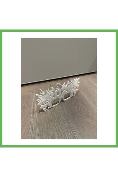 TheGencoo 3D-Printed 2026 New Year's Eve Party Glasses, New Year's Eve Three-...