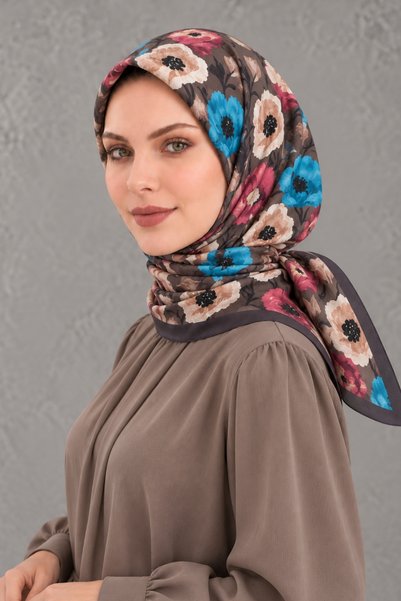 Eşarp Sokağı Patterned Cotton Scarf SPE-91