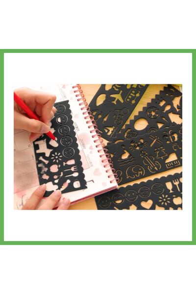 TheGencoo 3D Printing Everyday Objects and Emoji Drawing Template - Multi-Pat...