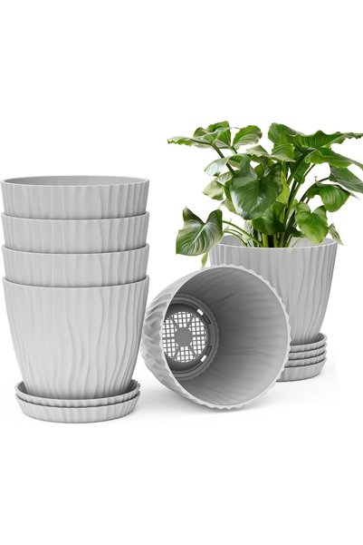 Generic Plant Pots，Plant Pots with Drainage，Pots with Drainage Hole and Trays...