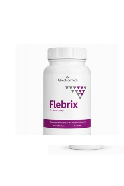 Flebrix , supliment alimentar pentru confortul picioarelor, 30 capsule