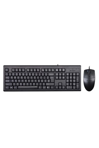 A4 Tech Km-72620D Siyah Q Tr Usb Fn Multimedya Kablolu Set