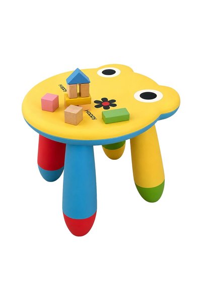 Relaxdays Scaun pentru copii, multicolor, din plastic