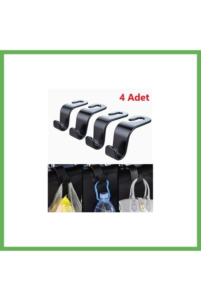 TheGencoo 4 Car Backseat Hangers GEN01