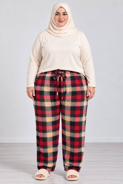 CNG MODA Πιτζάμα με σχέδια Battal Fleece