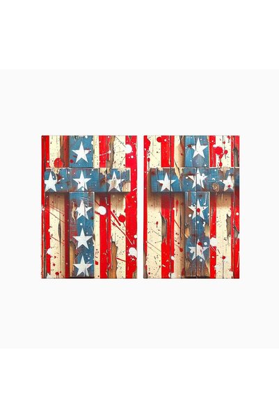 Luxcanva Set 2 Tablouri Canvas Crucea Libertatii 200x150 cm (2 x 100x150) pe ...